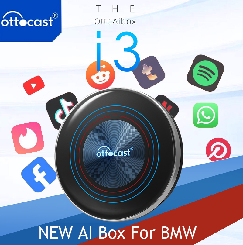 Car Accessories Youtube - OTTOCAST i3 Carplay Ai Box Wireless