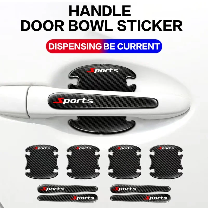 Car Door Handle Protector - 8PCS Car Door Handle Anti-scratch Sticker