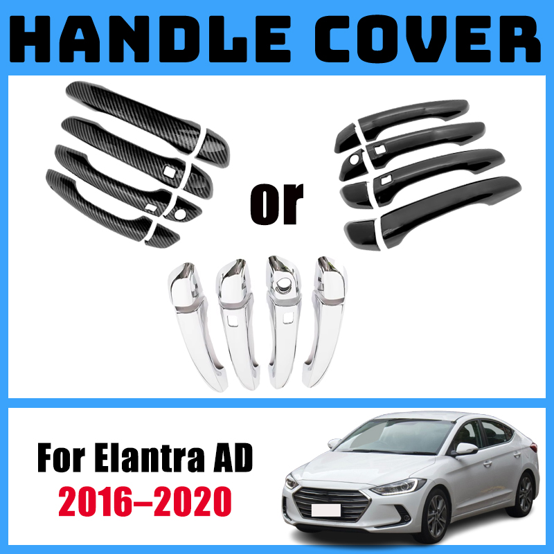 Car Door Handle Protector - Auto Door Handle Cover For Hyundai