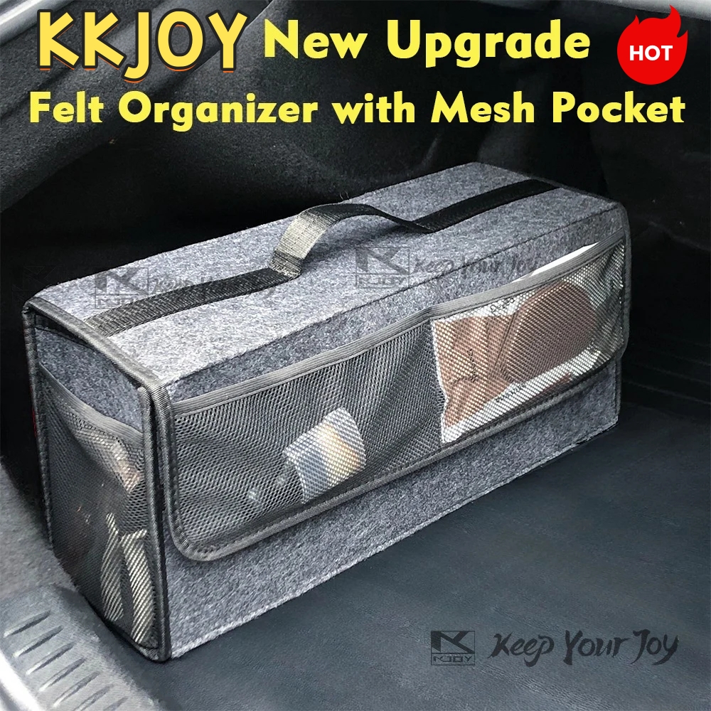 Car Trunk Organizer - Large Car Boot Storage Bag Anti-Slip