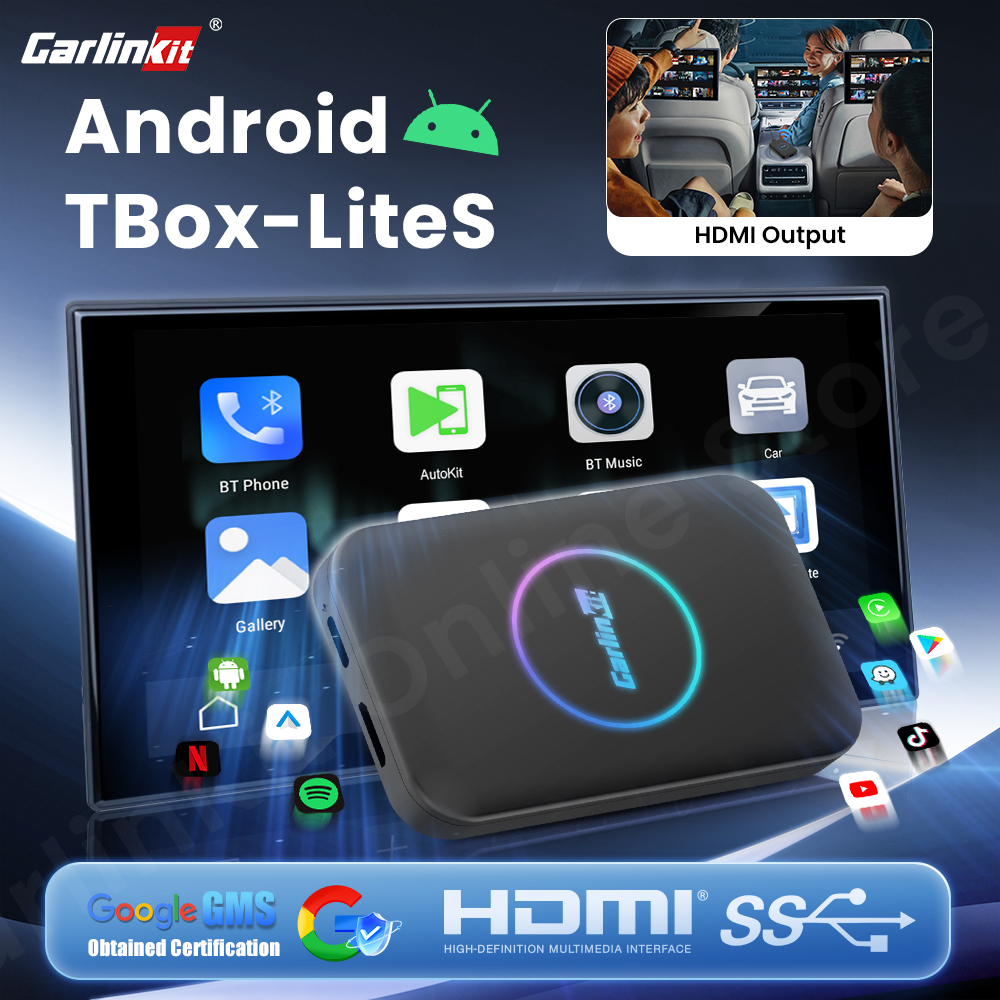 Car Accessories Youtube - CarlinKit LiteS Android Tv Box Wireless
