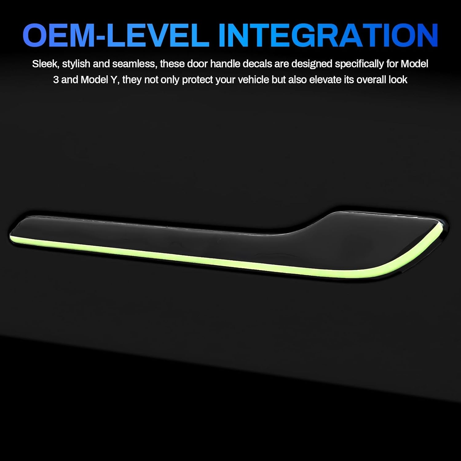 For Tesla Car Sticker Model 3  - Car Door Handle Protector 리뷰 및 가격