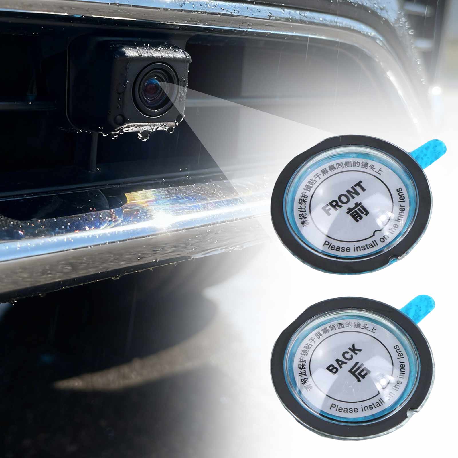 2Pcs Front & Rear Car Camera L - Rear Camera For Car 리뷰 및 가격