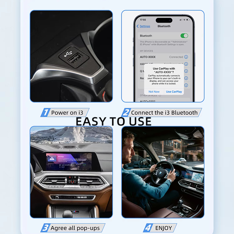 OTTOCAST i3 Carplay Ai Box Wir - Car Accessories Youtube 리뷰 및 가격