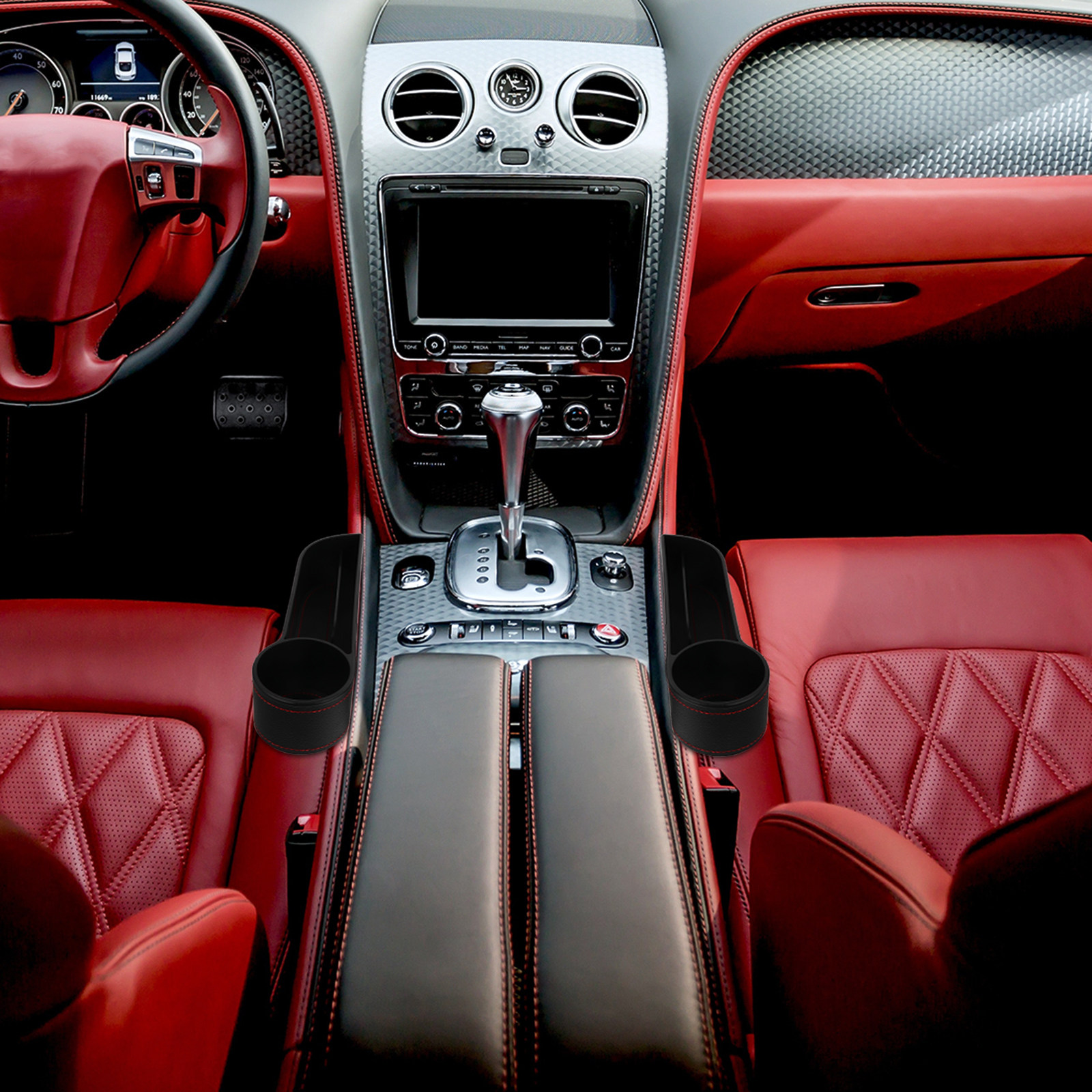 2Pcs Car Seat Gap Filler ABS P - Car Trunk Organizer 리뷰 및 가격