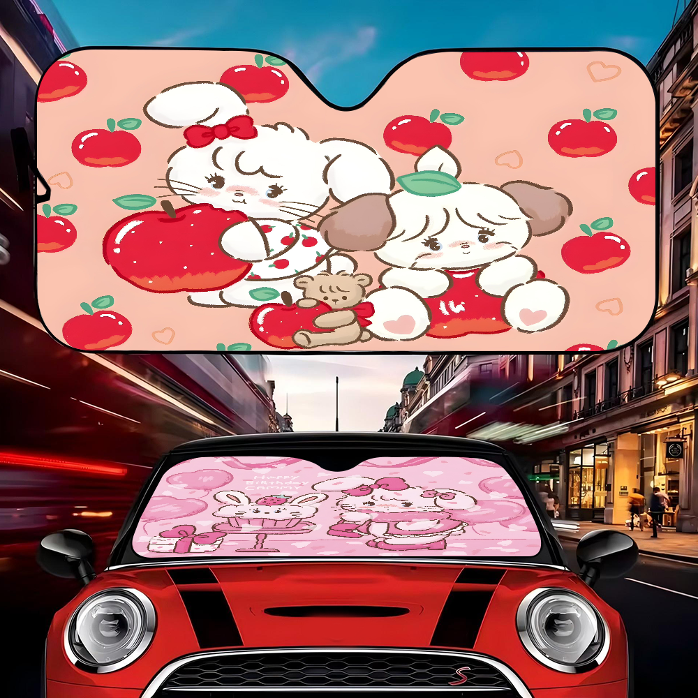 Mikko Anime Cartoon Car Sunsha - Car Accessories For Interior 리뷰 및 가격