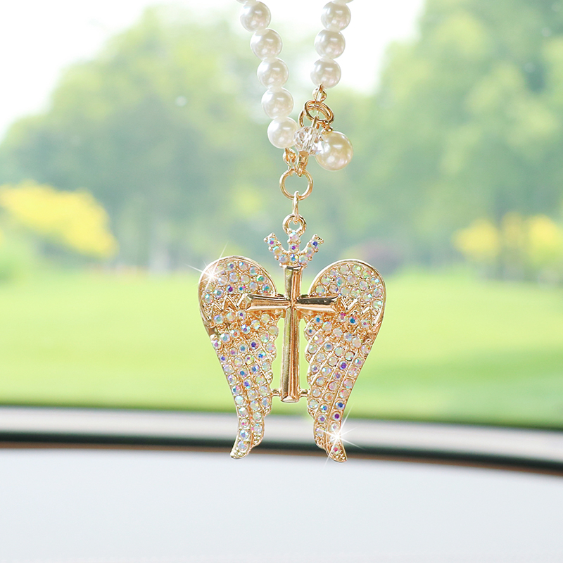 Creative cute diamond-studded  - Car Accessories Evil Eye 리뷰 및 가격