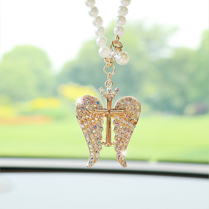 Creative cute diamond-studded  - Car Accessories Evil Eye 리뷰 및 가격