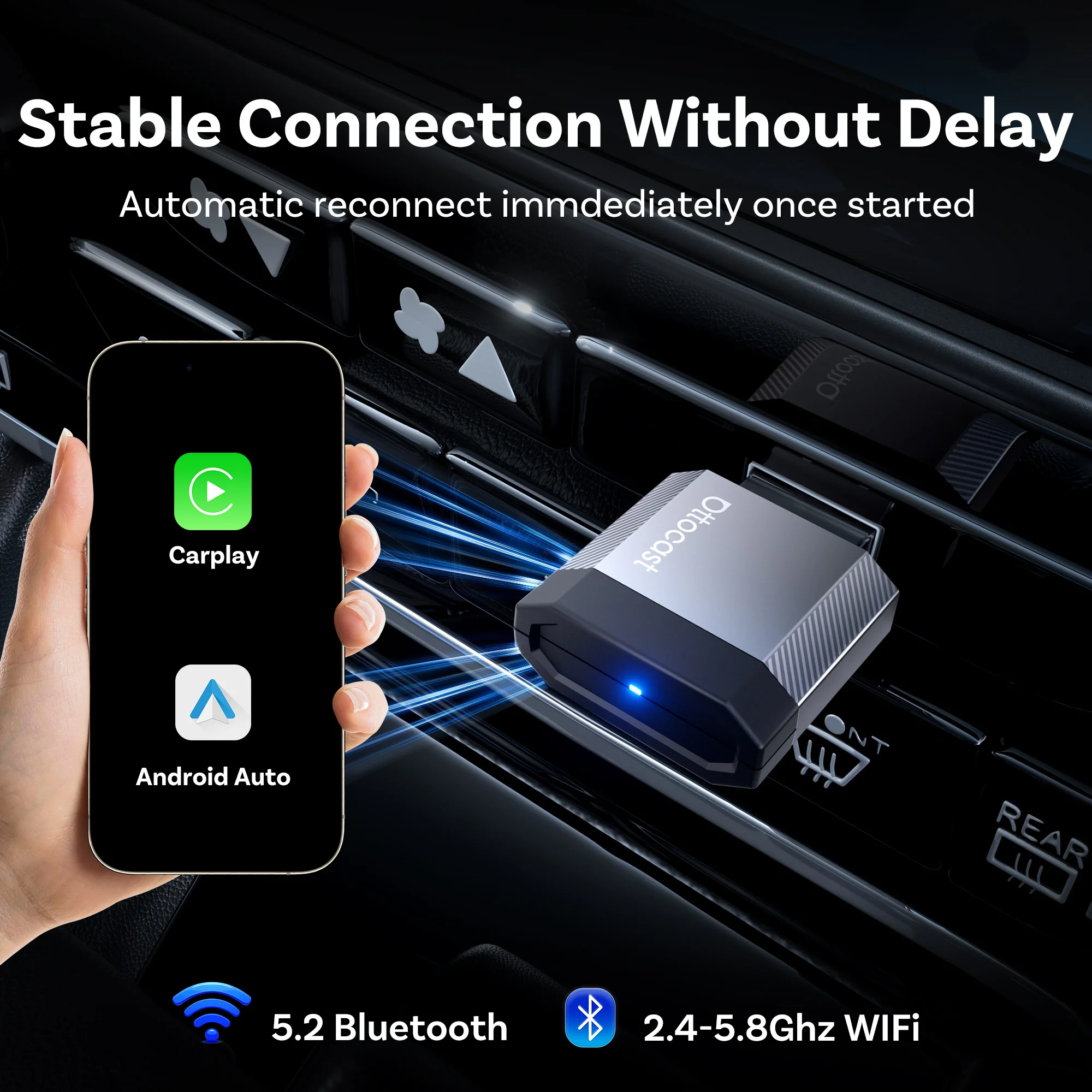 OTTOCAST Mini Nova Wired to Wi - Car Accessories Youtube 리뷰 및 가격