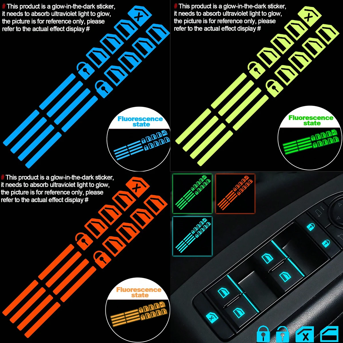 18pcs Car Window Control Butto - Car Accessories For Interior 리뷰 및 가격