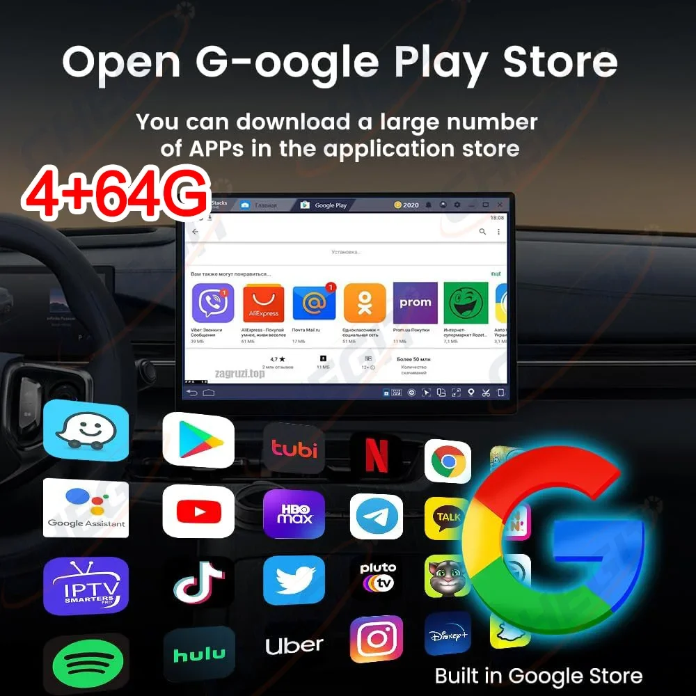 Android14 Smart AI Box 4G+64G/ - Car Accessories Youtube 리뷰 및 가격