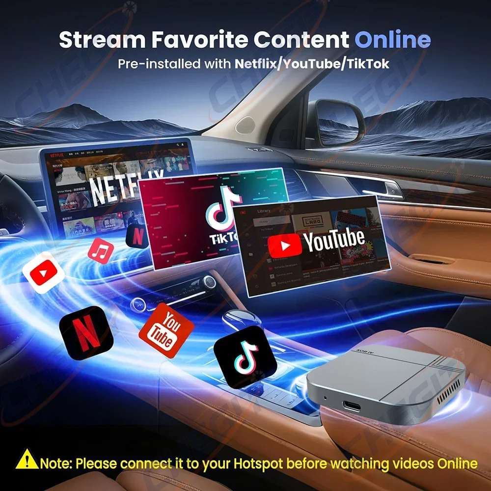 Android14 Smart AI Box 4G+64G/ - Car Accessories Youtube 리뷰 및 가격