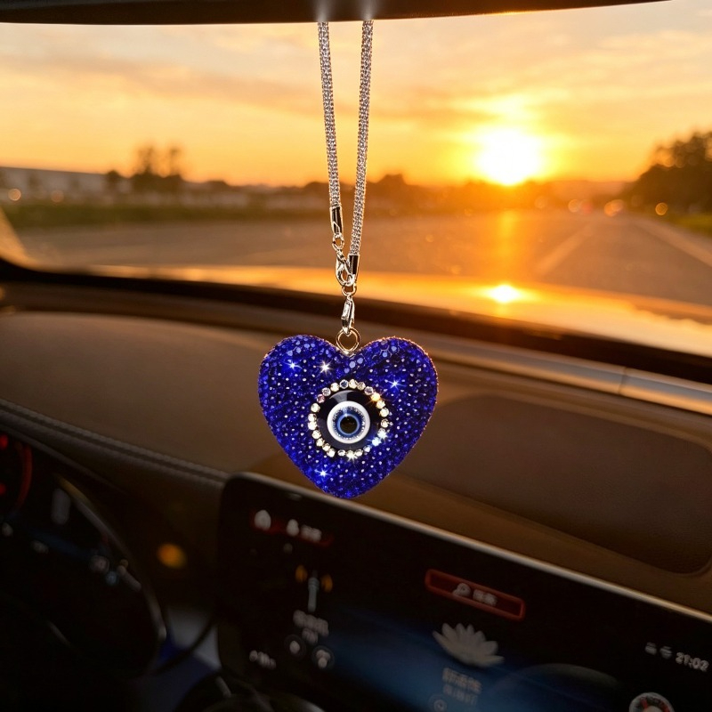 Car Pendant Creative Diamond I - Car Accessories Evil Eye 리뷰 및 가격