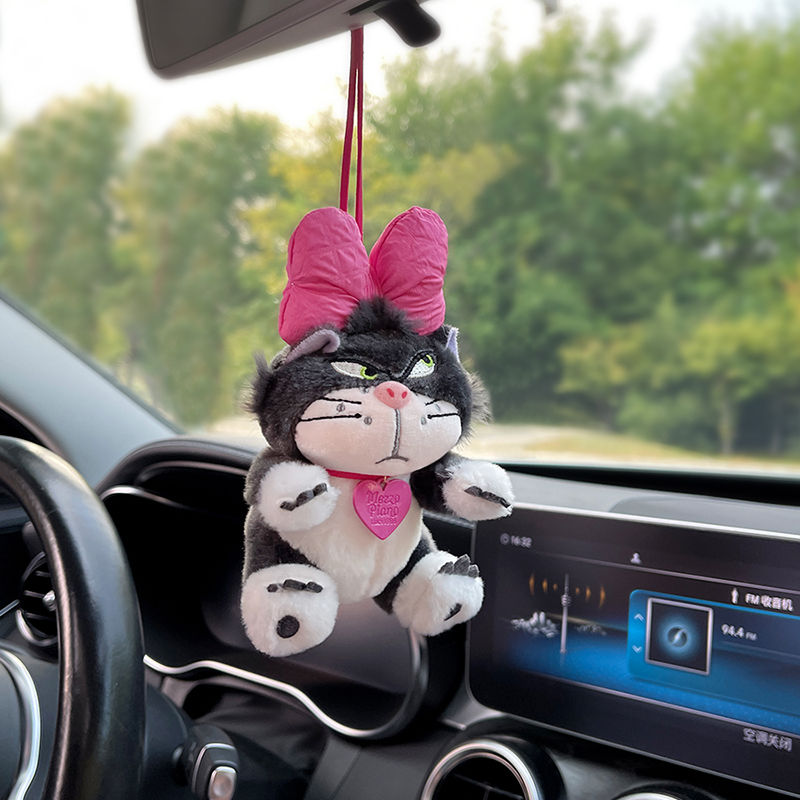 New Cute Lucy Cat Car Pendant  - Car Accessories Evil Eye 리뷰 및 가격