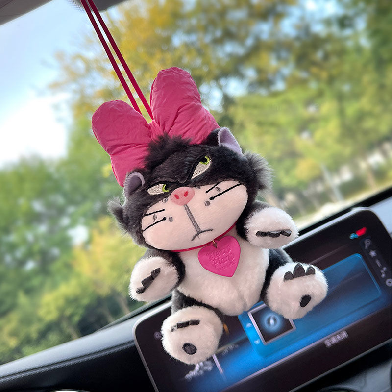 New Cute Lucy Cat Car Pendant  - Car Accessories Evil Eye 리뷰 및 가격
