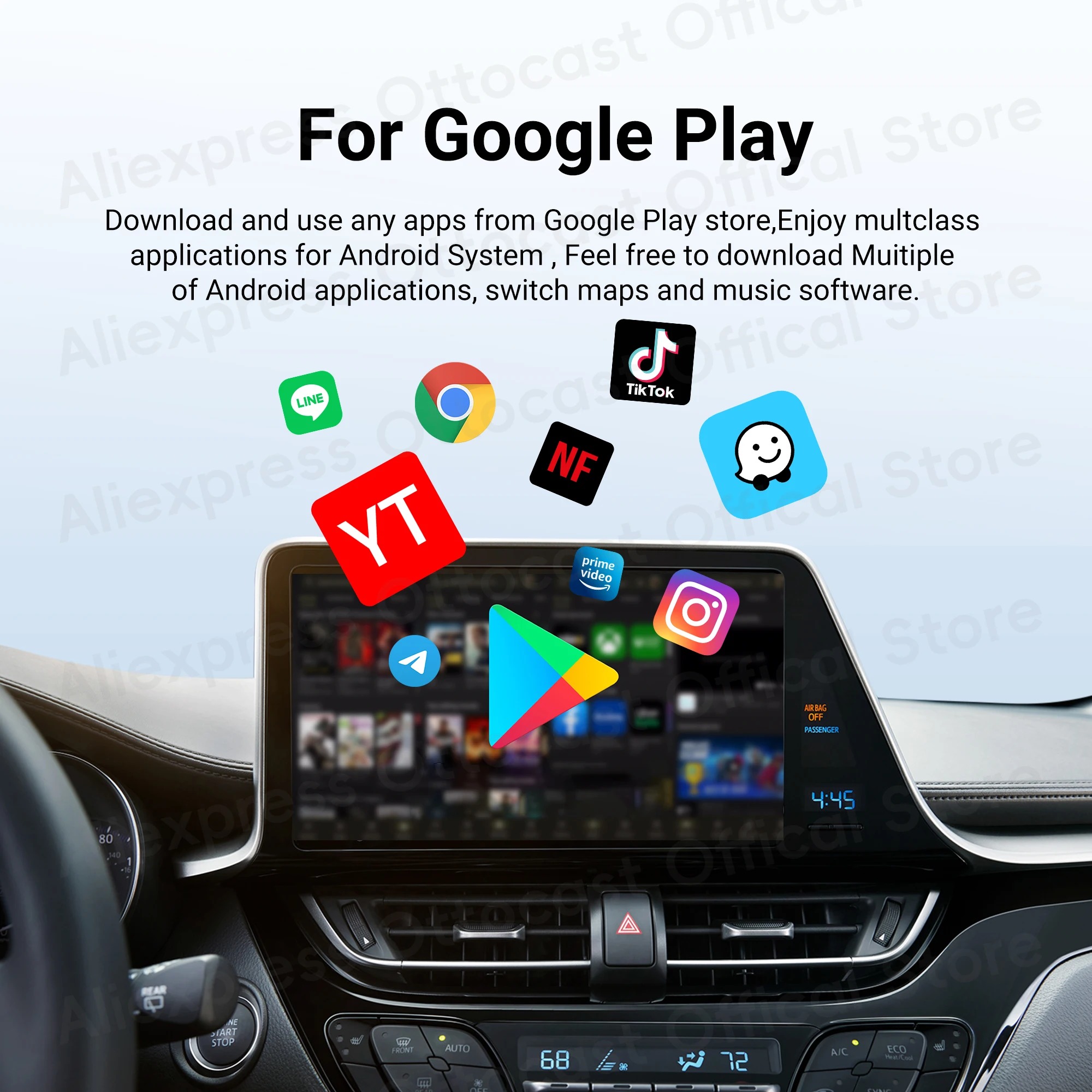 OTTOCAST New P3 Lite OttoAiBox - Car Accessories Youtube 리뷰 및 가격
