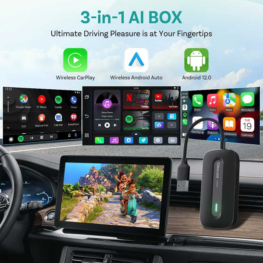 OTTOCAST Play2Video Express Wi - Car Accessories Youtube 리뷰 및 가격