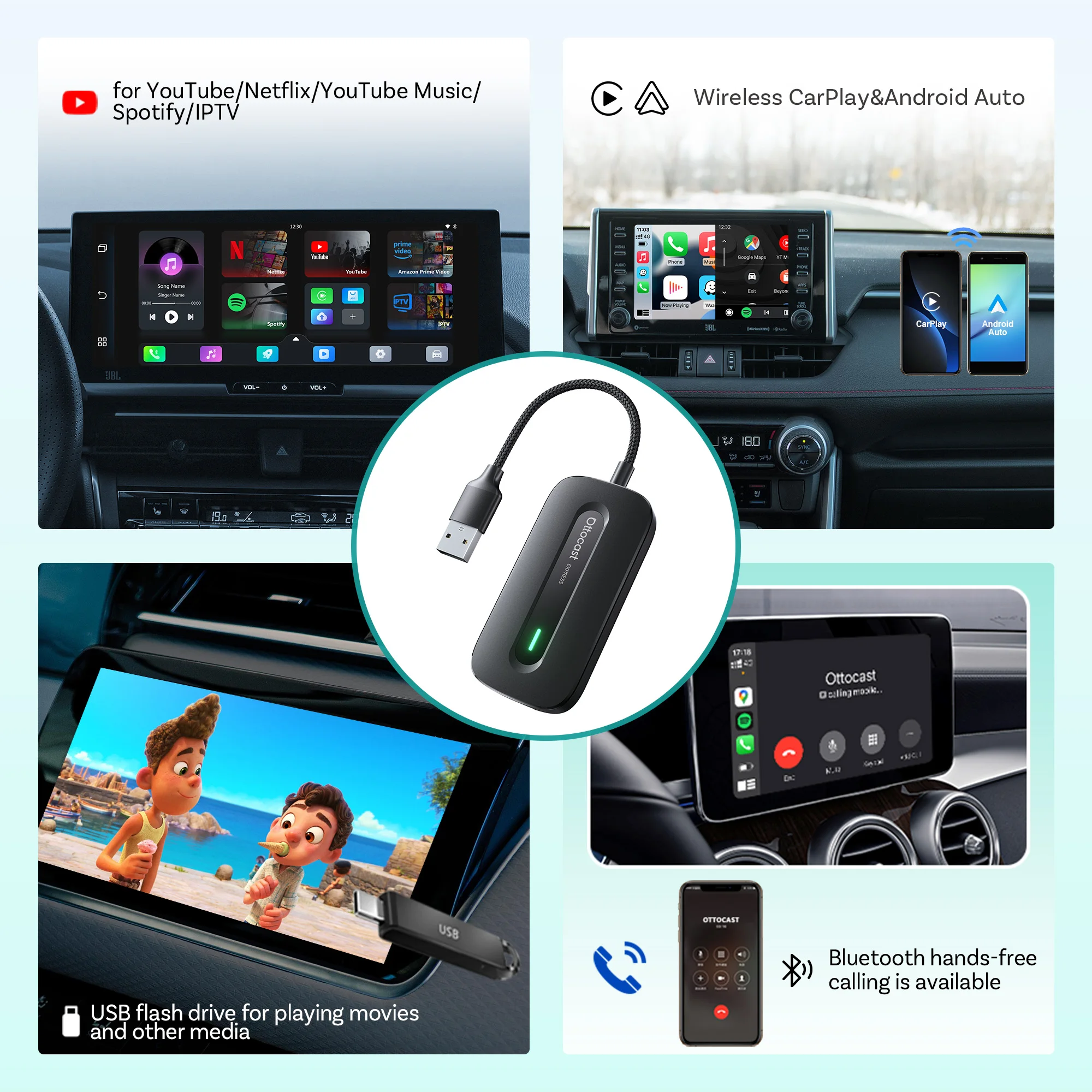 OTTOCAST Play2Video Express Wi - Car Accessories Youtube 리뷰 및 가격