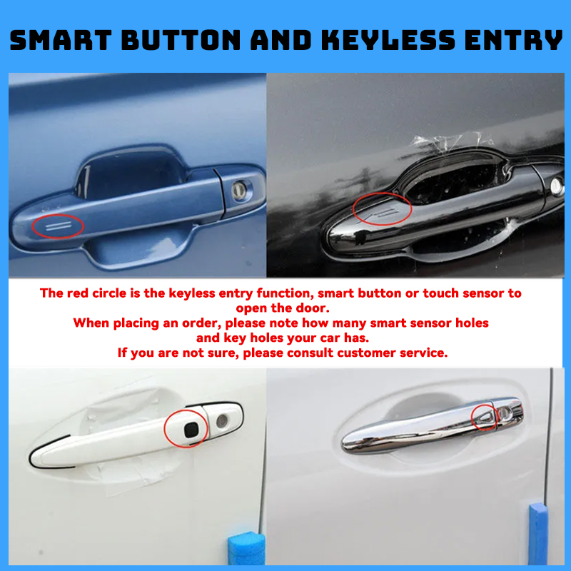 Auto Door Handle Cover For Hyu - Car Door Handle Protector 리뷰 및 가격