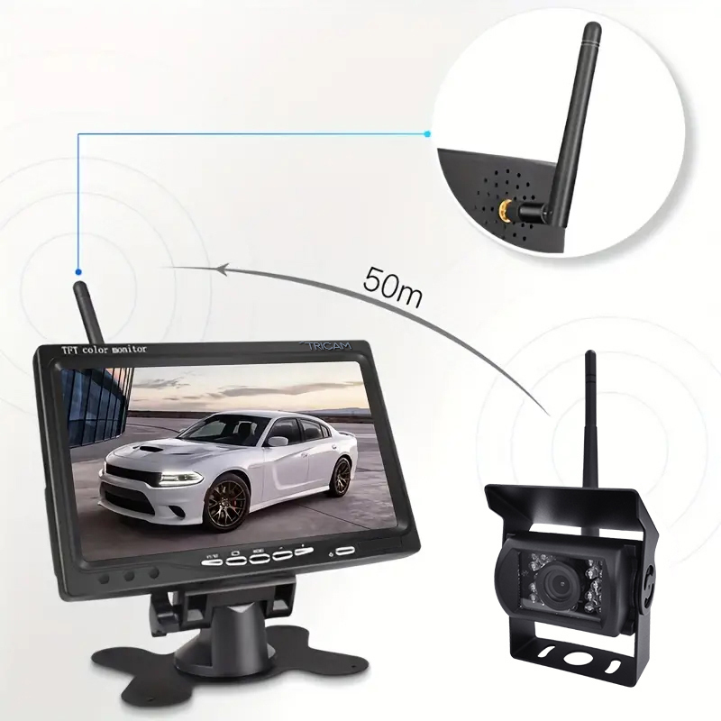 Wireless Car Reversing Backup  - Rear Camera For Car 리뷰 및 가격