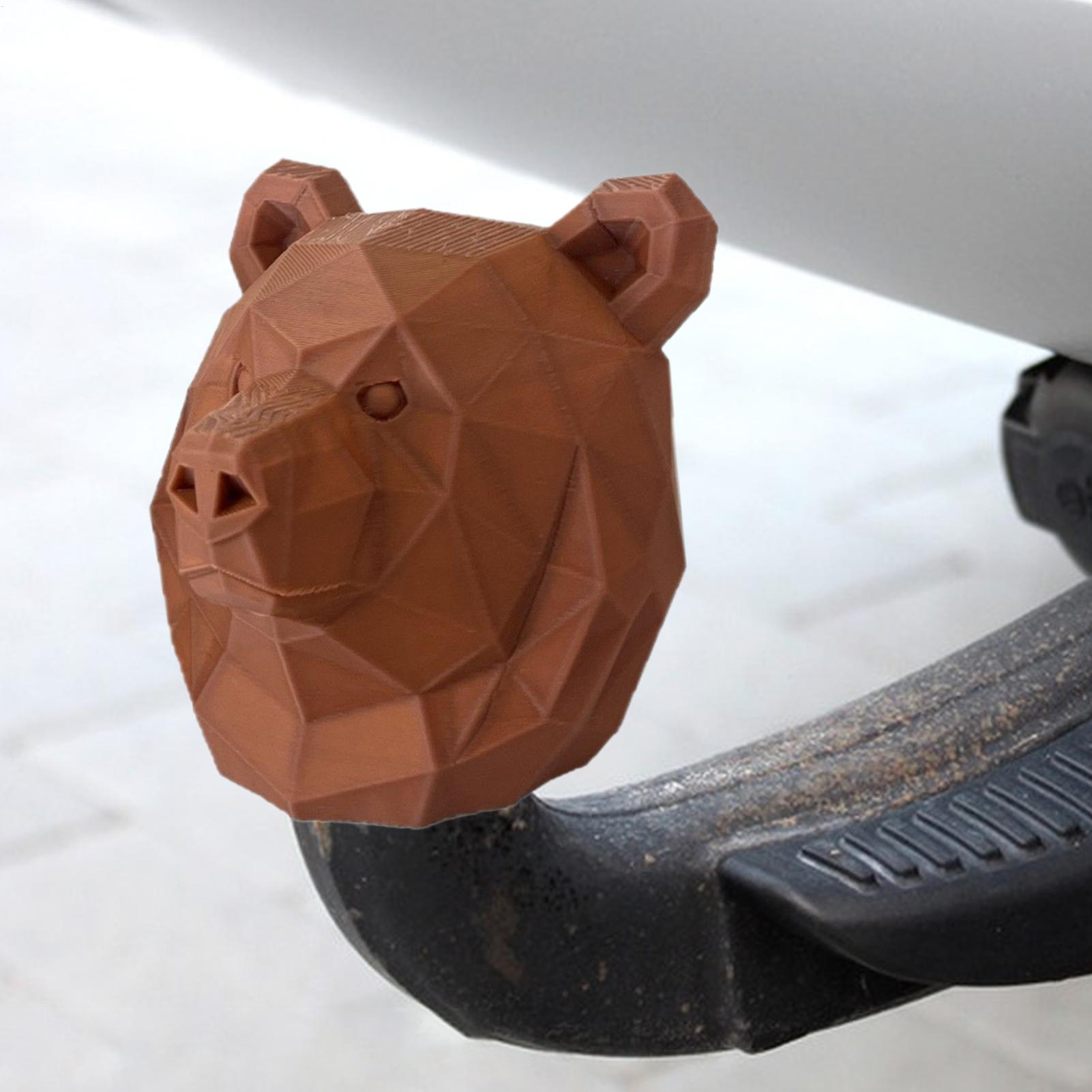 Trailer Hitch Cover Bear Head  - Car Accessories Youtube 리뷰 및 가격
