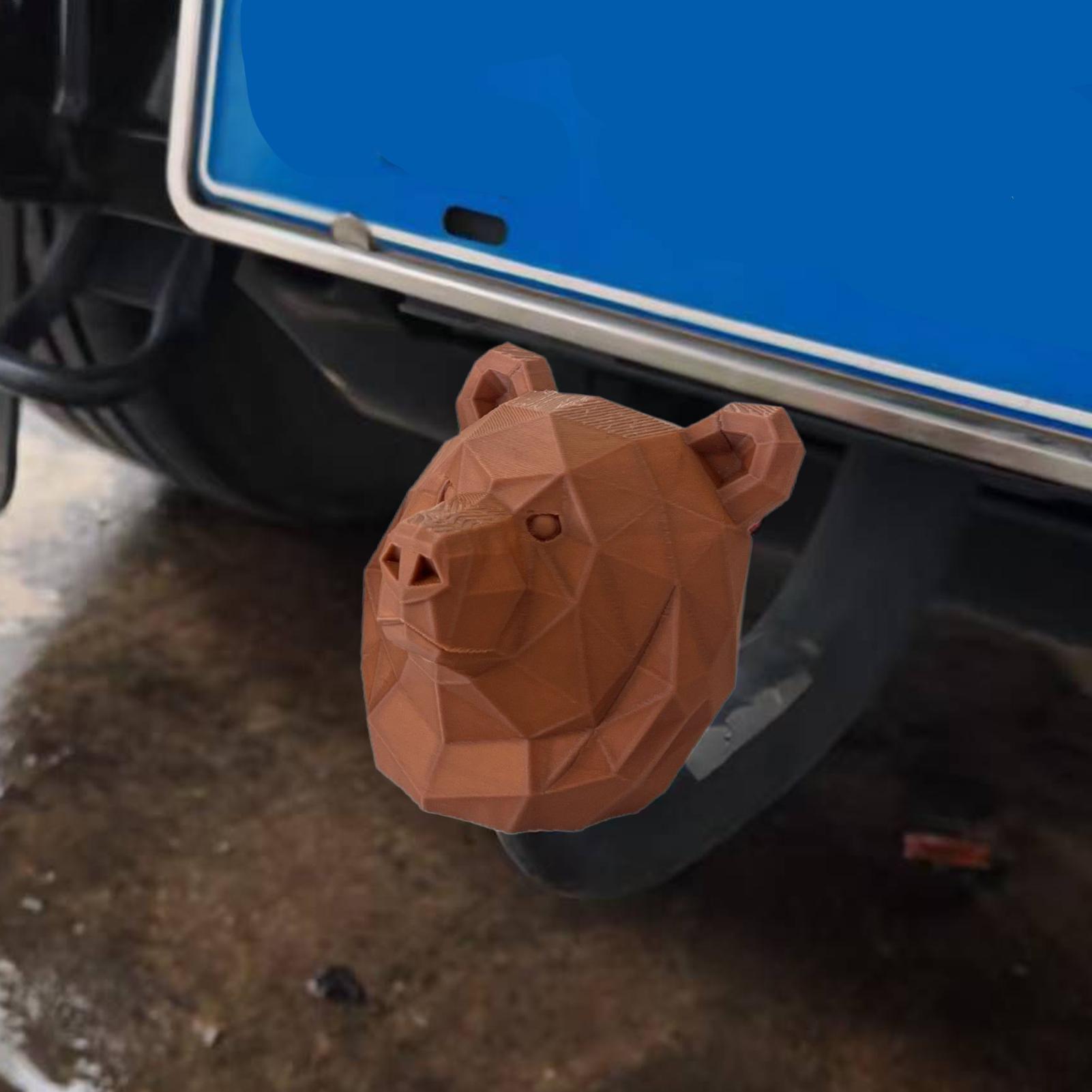 Trailer Hitch Cover Bear Head  - Car Accessories Youtube 리뷰 및 가격