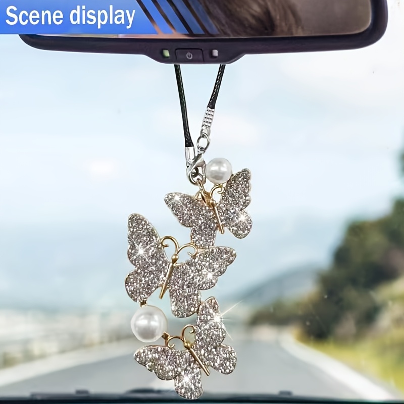 Butterfly Car Hanging Pendant  - Car Accessories Evil Eye 리뷰 및 가격