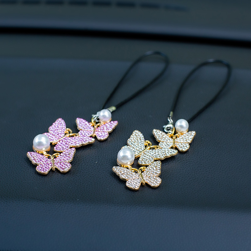 Butterfly Car Hanging Pendant  - Car Accessories Evil Eye 리뷰 및 가격
