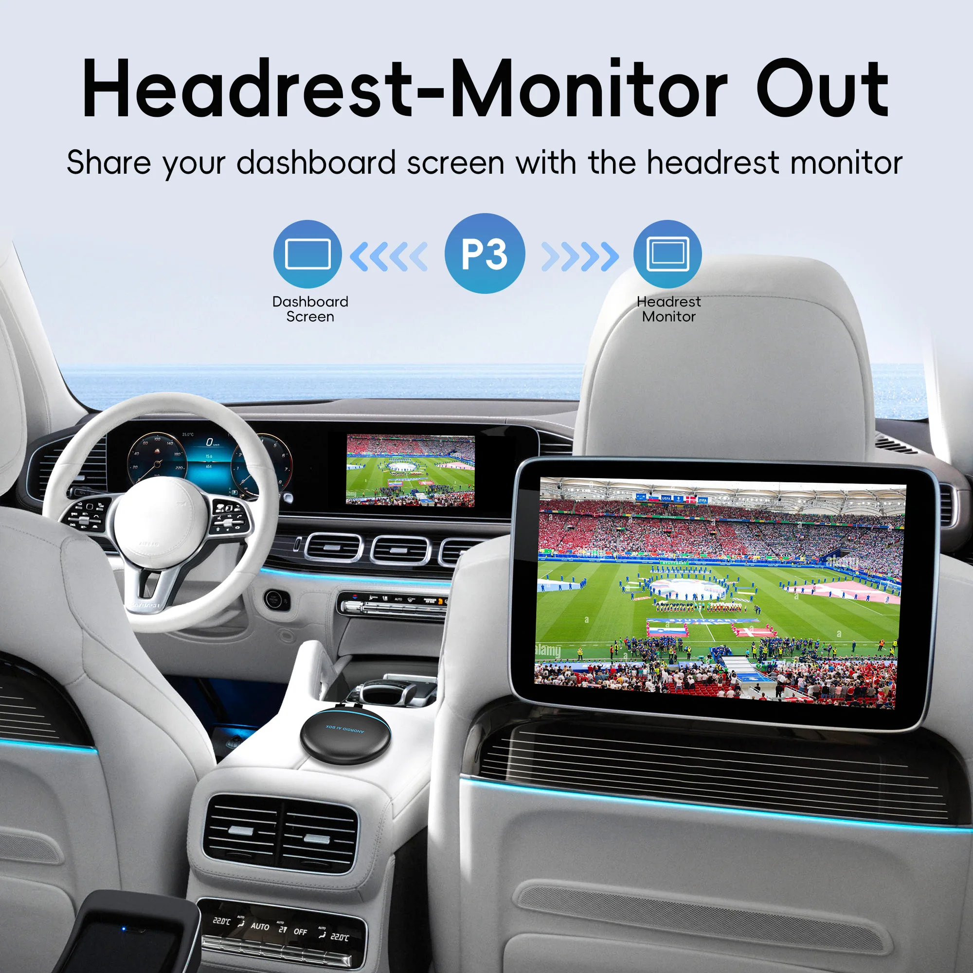 OTTOCAST P3 AI Box Android TV  - Car Accessories Youtube 리뷰 및 가격