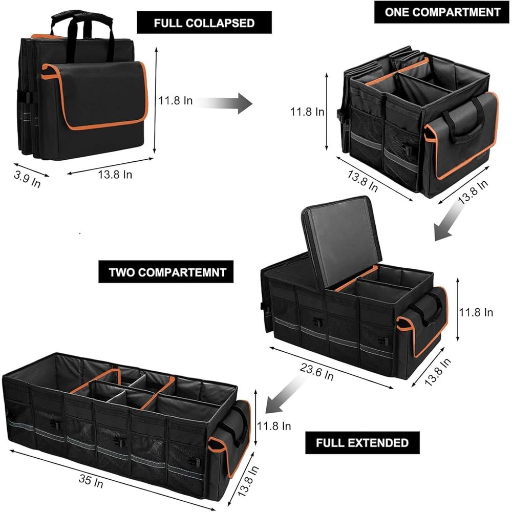 Car Trunk Organizer and Storag - Car Trunk Organizer 리뷰 및 가격