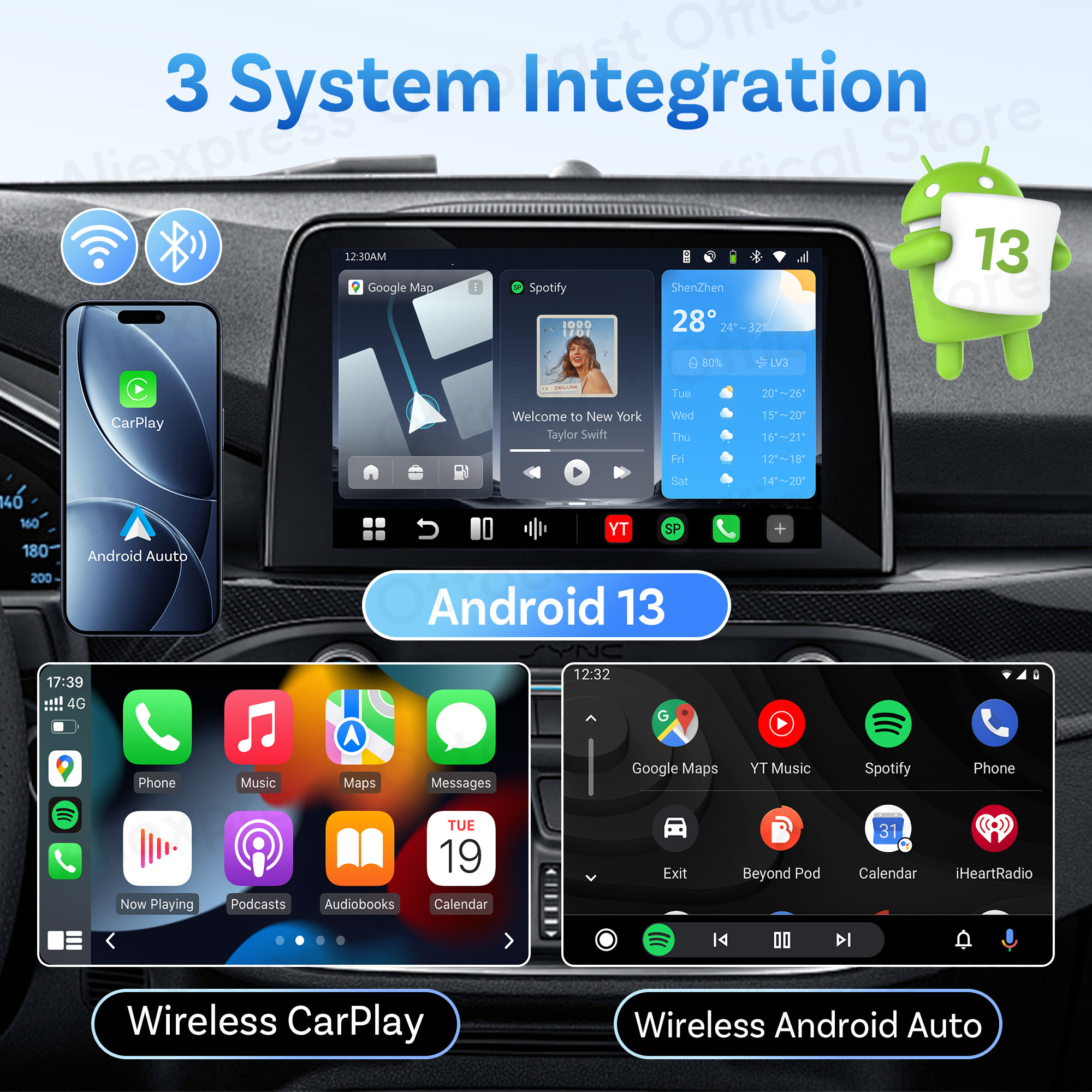 OTTOCAST P3 PRO AI Box Smart S - Car Accessories Youtube 리뷰 및 가격