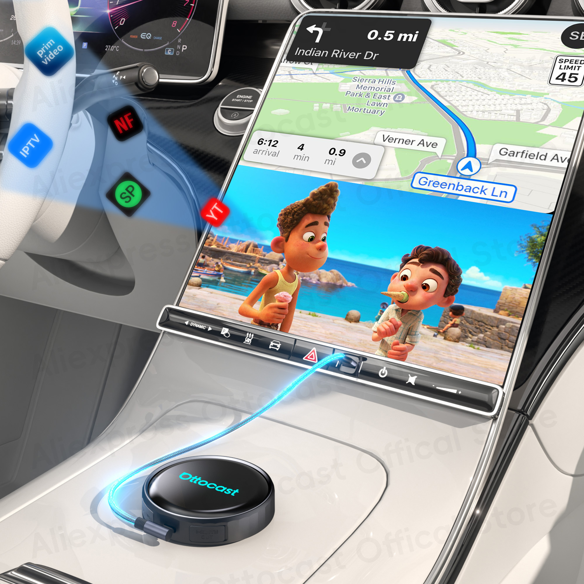 OTTOCAST P3 PRO AI Box Smart S - Car Accessories Youtube 리뷰 및 가격