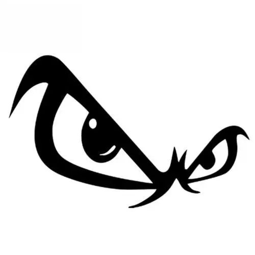 SZWL No Fear Car Sticker Bad B - Car Accessories Evil Eye 리뷰 및 가격