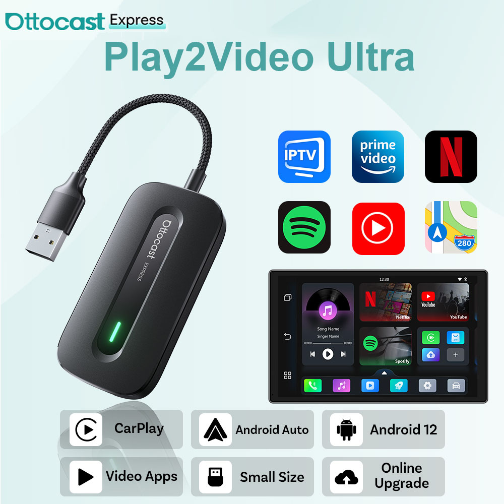 OTTOCAST Play2Video Express Wi - Car Accessories Youtube 리뷰 및 가격