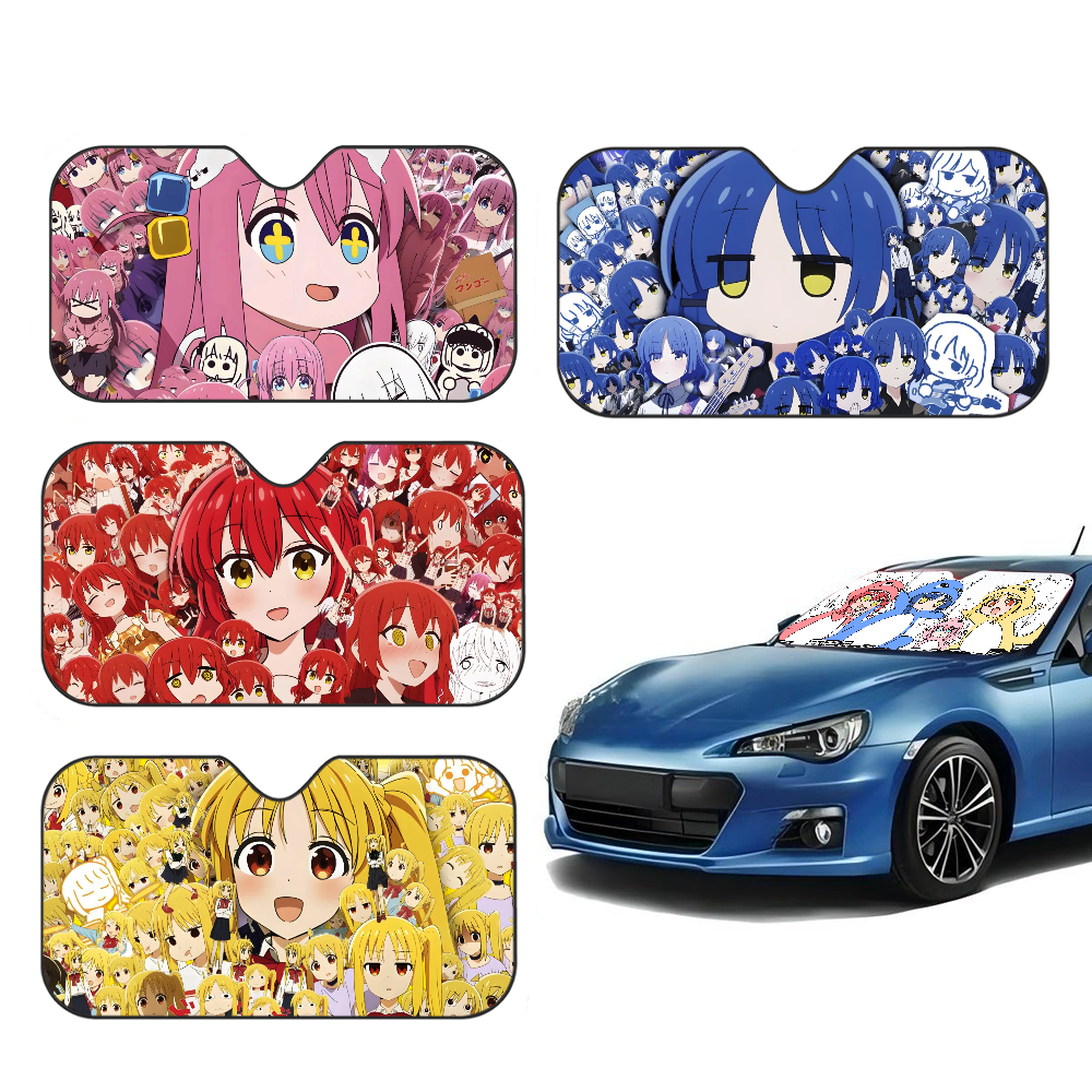 Anime B-bocchi The Rock Cartoo - Car Accessories For Interior 리뷰 및 가격