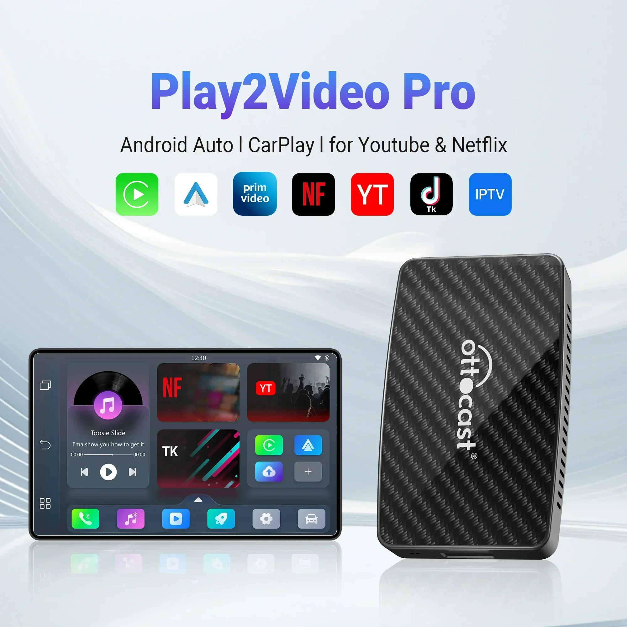 OTTOCAST Play2Video Pro Wirele - Car Accessories Youtube 리뷰 및 가격