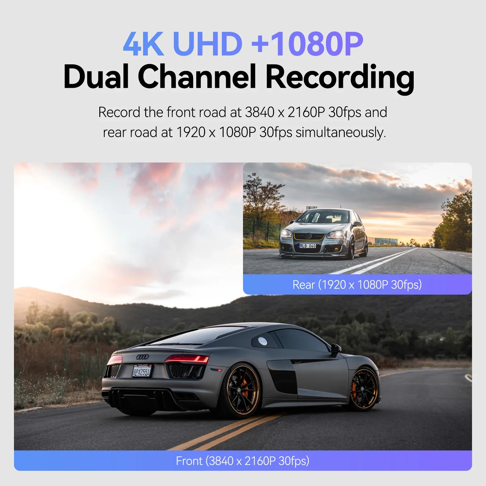 VIOFO A129 Pro Duo Dash Cam 4K - Rear Camera For Car 리뷰 및 가격