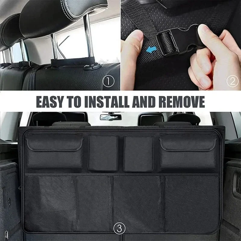 Car Rear Racks Storage Bag Net - Car Trunk Organizer 리뷰 및 가격