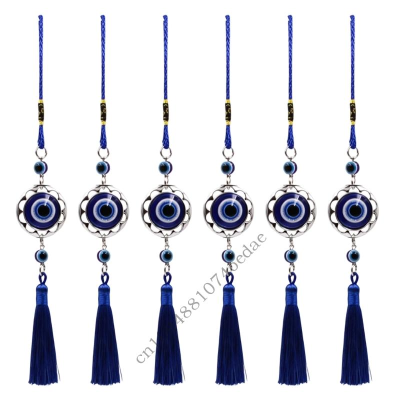 Set Of 6 Turkish Blue Evil Eye - Car Accessories Evil Eye 리뷰 및 가격