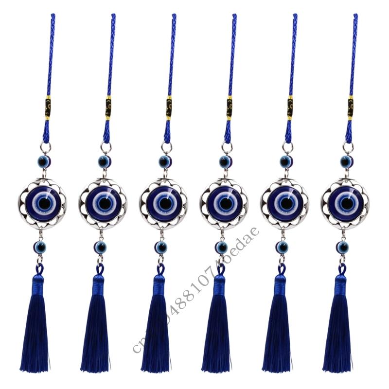 Set Of 6 Turkish Blue Evil Eye - Car Accessories Evil Eye 리뷰 및 가격