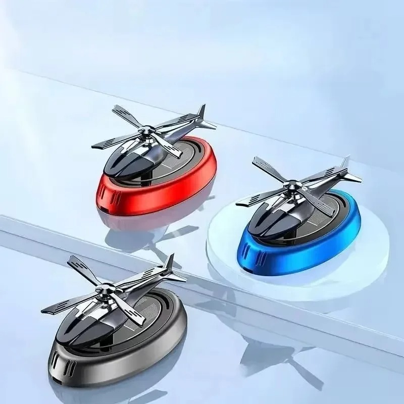 Solar Powered Helicopter Car A - Car Accessories For Interior 리뷰 및 가격
